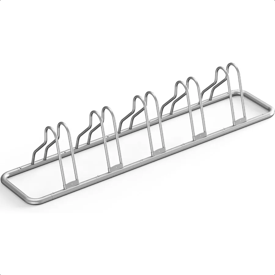 

Простая посуда для дома, 5-велосипедная напольная парковка, регулируемая подставка для хранения Sier