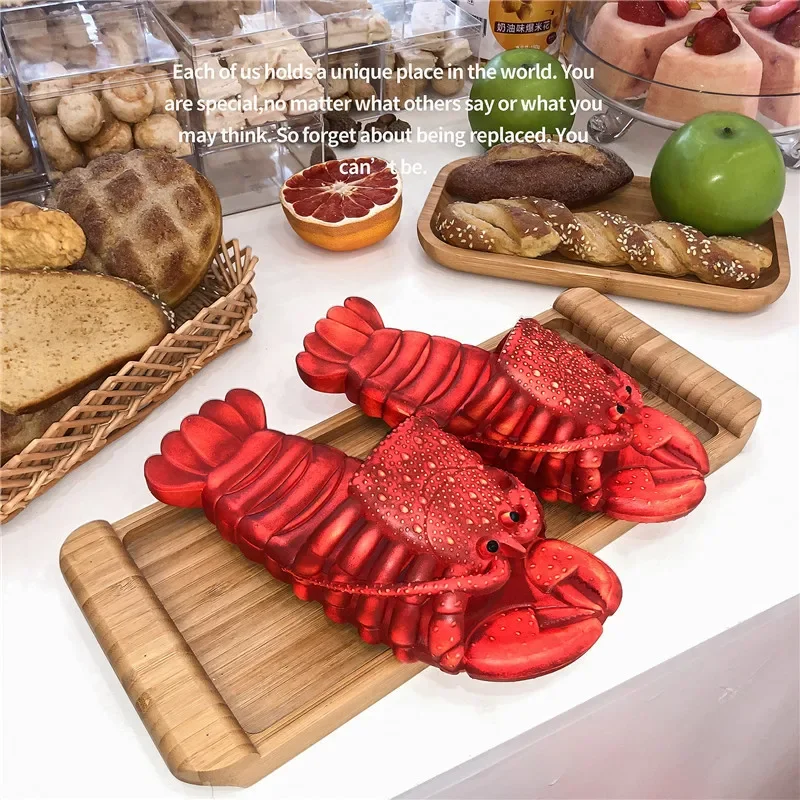 

2024 net red new crayfish beach slippers creative cute parent-child personality quirky slippers outdoor leisure and comfortable