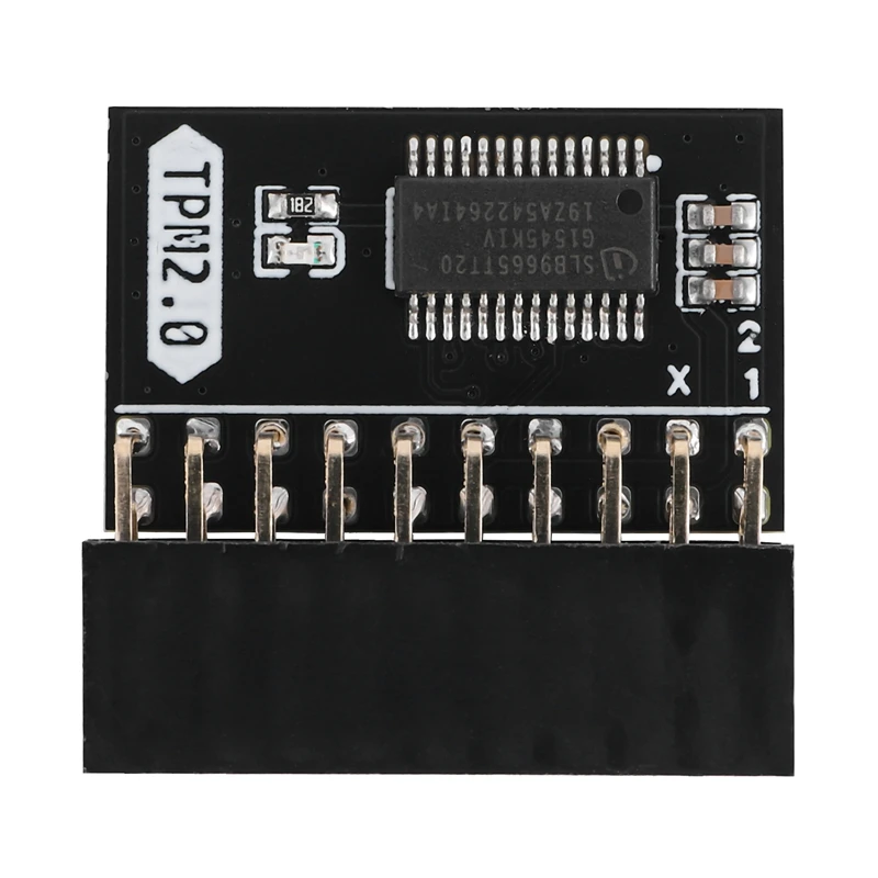 LPC 20Pin Protection Module For ASUS TPM-L R2.0/Gigabyte GC-TPM2.0 Compatible Trust Platform Module 20-Pin 20-1 L2P7