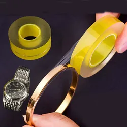 1 Roll Transparent Watch Protective PVC Membrane Film Roll Watch Film Tape  Anti-Static Jewelry Protection Tape Watch Tools