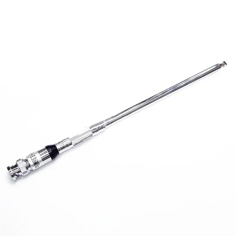 2X 118-136MHZ BNC Telescopic Antenna High Gains Airband Antenna For TH-28A TH-48A TH-78A Aviation Frequency-Y47A