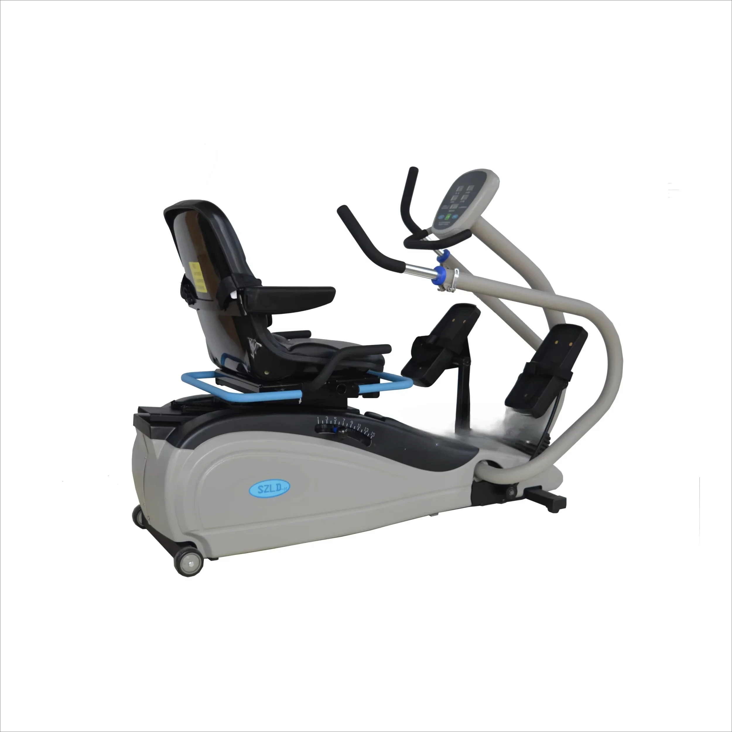 

Medical & home cerebral palsy rehabilitation exercise device recumbent cross trainer machine