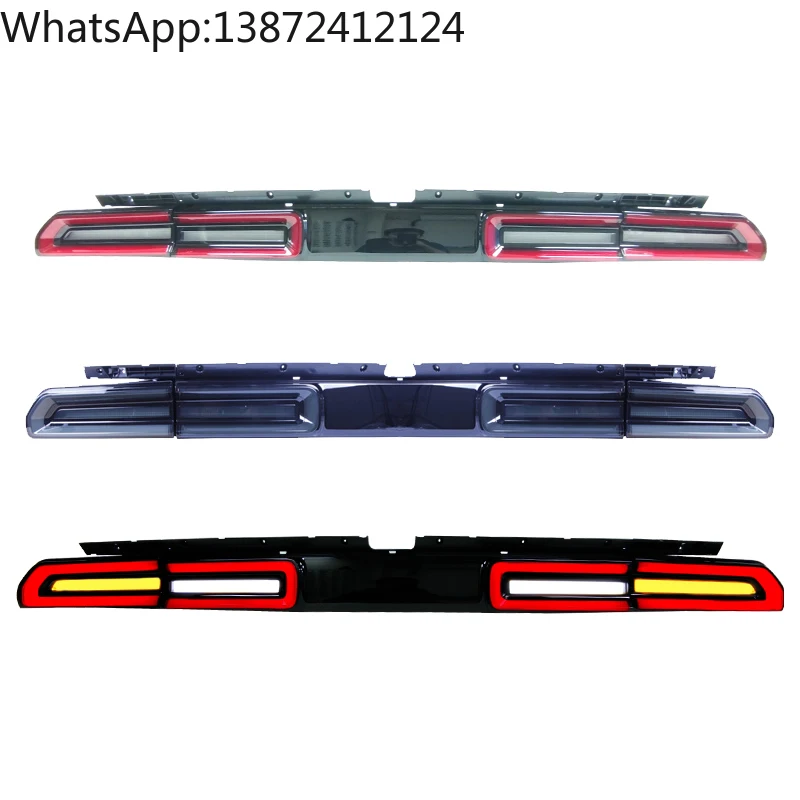 

YU GUANG for Dodge Challenger 2008 2014 Rear Lamp Upgrade LED Brake Lights Stop Lamp Car Accessories DRL Taillights Assembly