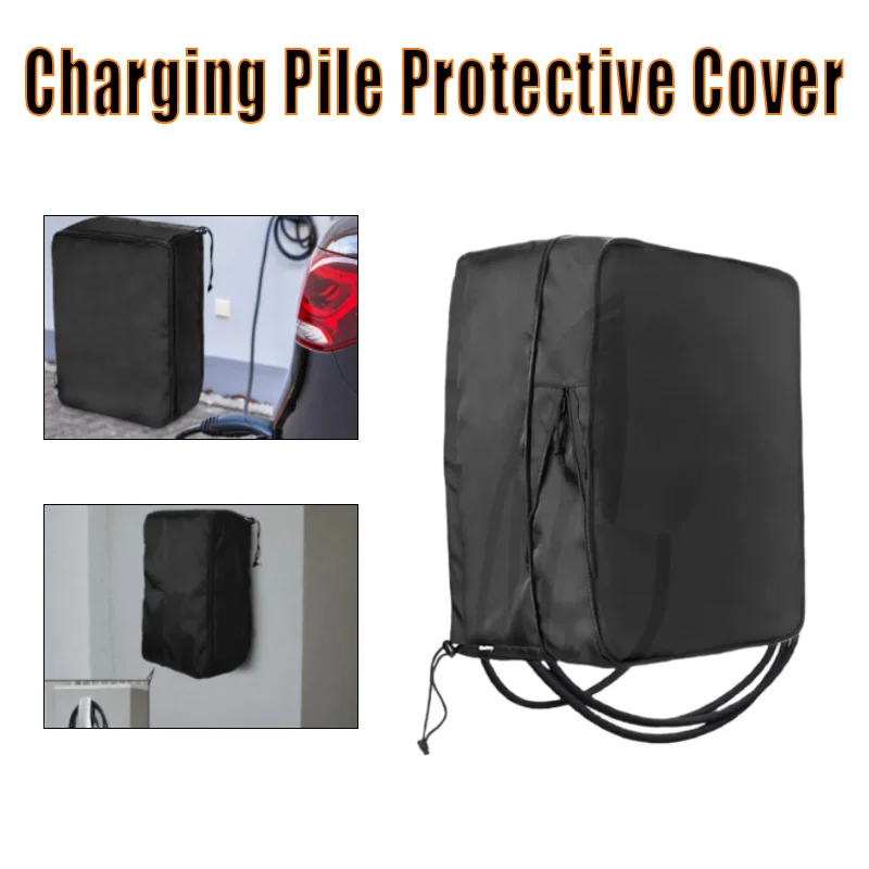 

Electric Vehicle Charger Rain Dust Cover EV Charger Plug Port Protection for Electric Car Charging Station Waterproof Outdoor