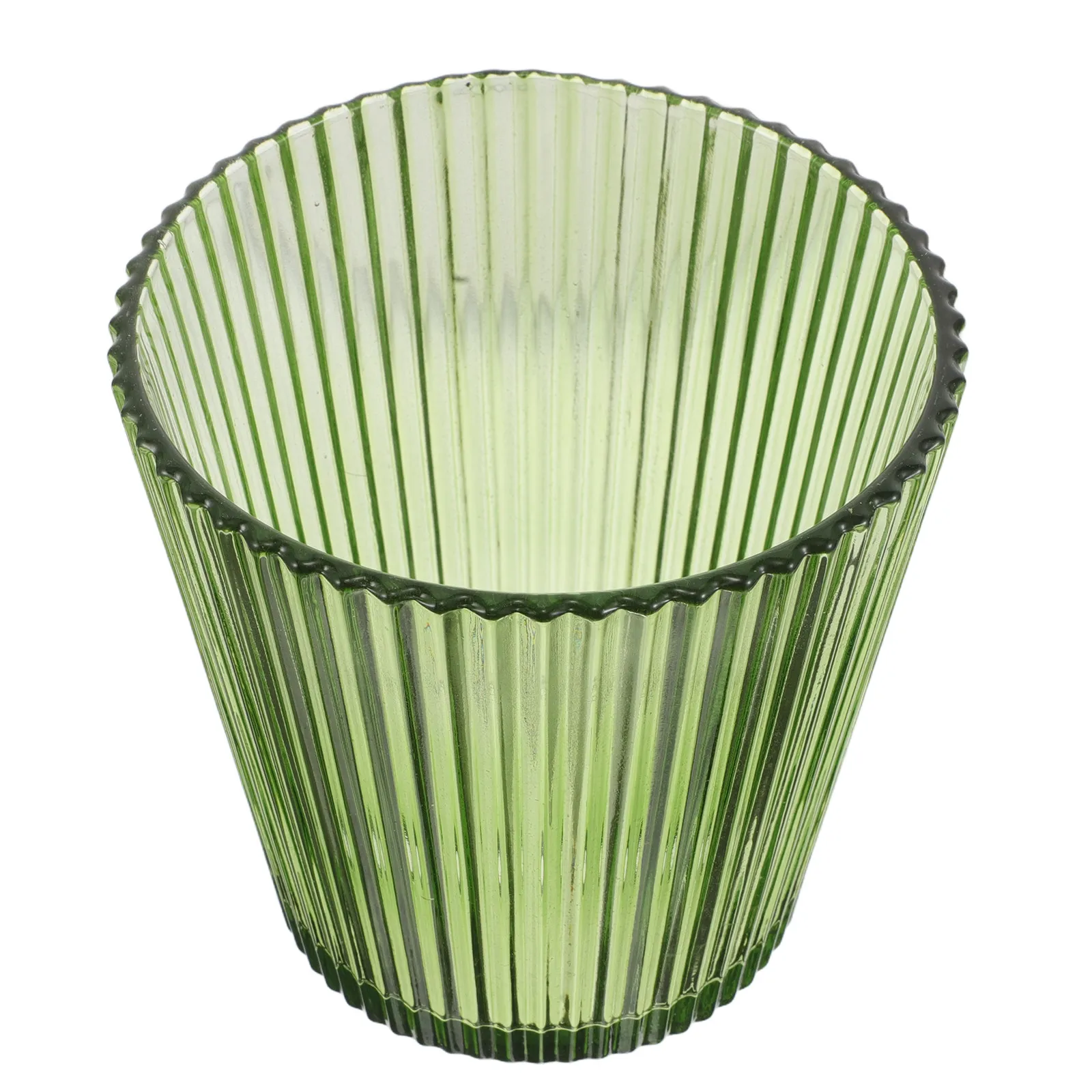 

Маленький стеклянный плафон для лампы, винтажный, рифленый, декоративный, для настольных, напольных и подвесных светильников, 5-секционный, для ламп высотой 5 футов