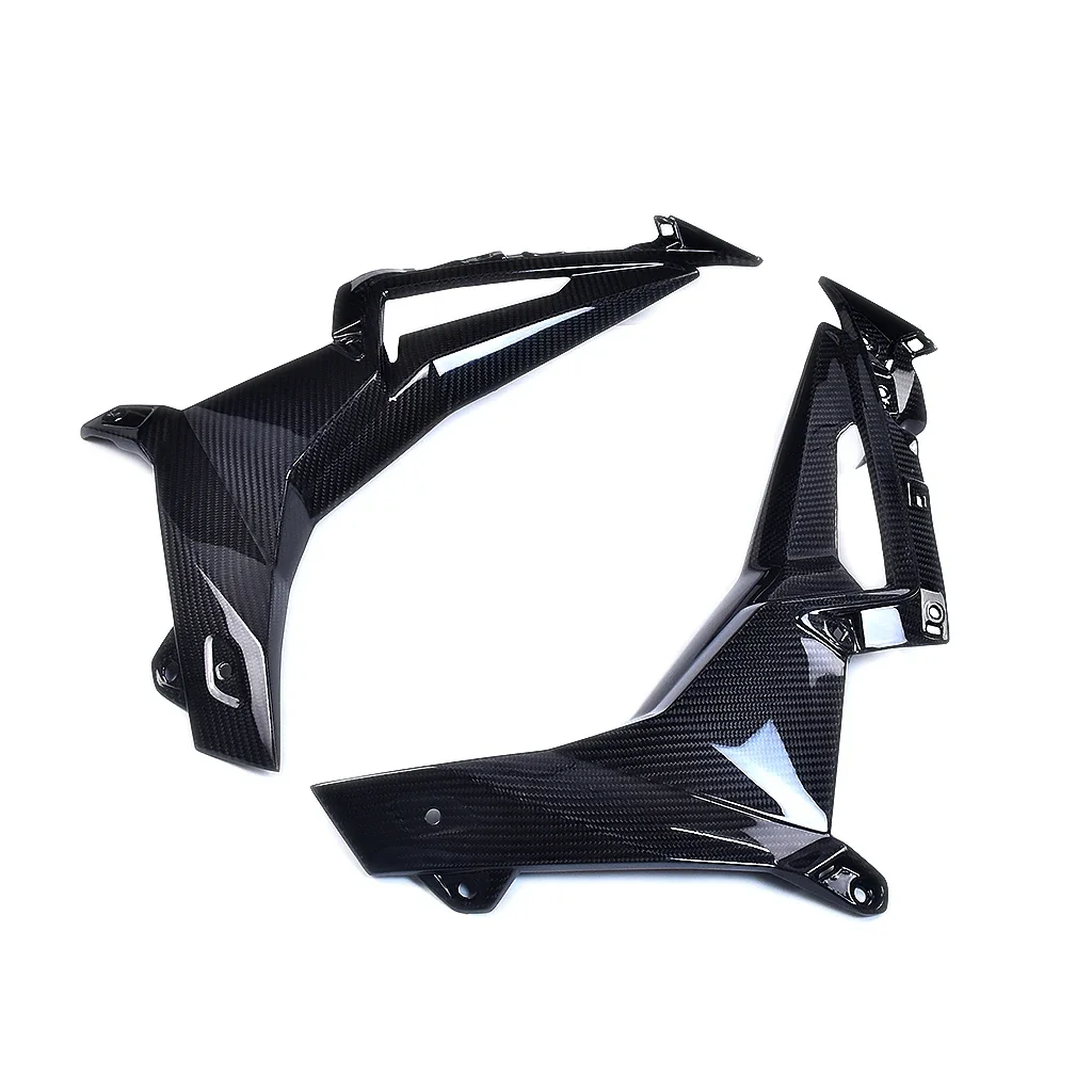 Carbon Fiber Inner Side Fairing Panels Fit BM W S1000R 2021-2024 M1000R 2023-2024 Shockproof Motorbike Mod Parts