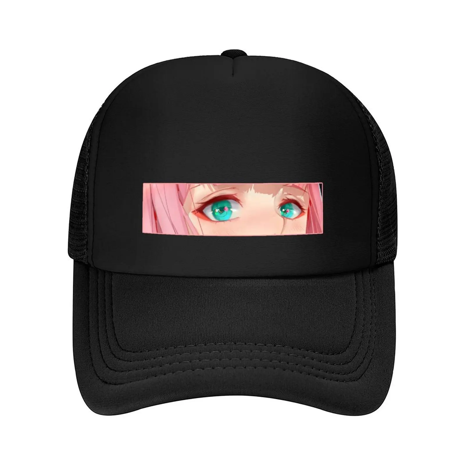 

Lewd Zero Two Eyes Baseball Cap Gentleman Hat Funny hats New In Hat fishing hat For Man Women's