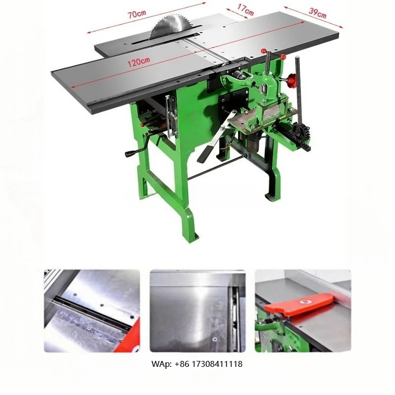 MQ393 Combined Woodworking Machines Industrial Bench Woodworking Cutting & Planing Machine