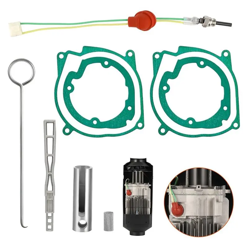 AB33-Diesel Heater 12V/24V 5KW/8KW For Car Parking Glow Plug Repair Kit, With Filter& Gaskets