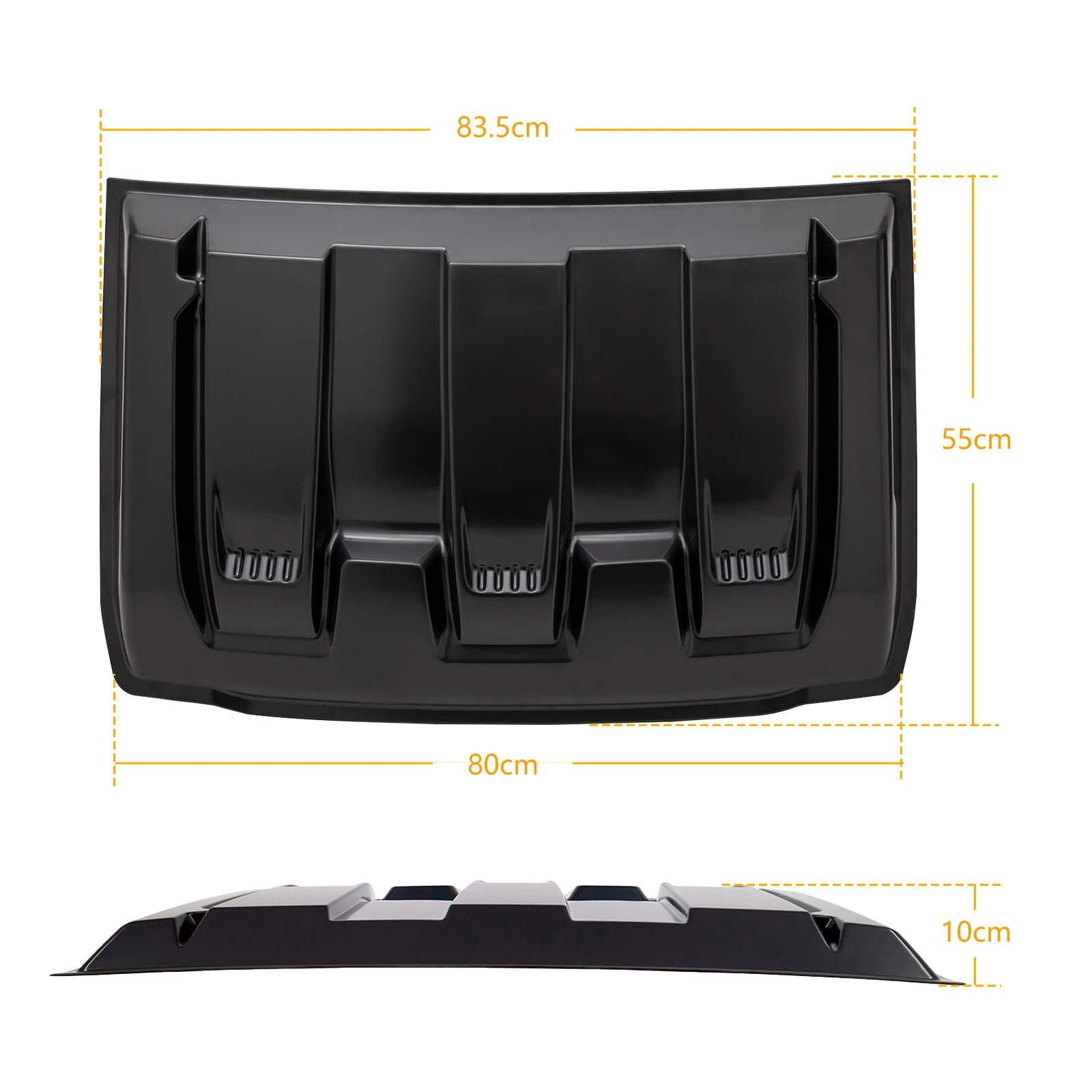 Bonnet Protector Bonnet Scoops Hoods Cover Guards For Ford Ranger T9 2023 2024 Wildtrak Sport XLT XLS XL Everest Accessories