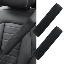 2 pezzi Copri cintura di sicurezza morbida per auto Copri cintura di sicurezza per auto Cinture di sicurezza in peluche calde Protezione per le spalle Accessori per interni auto