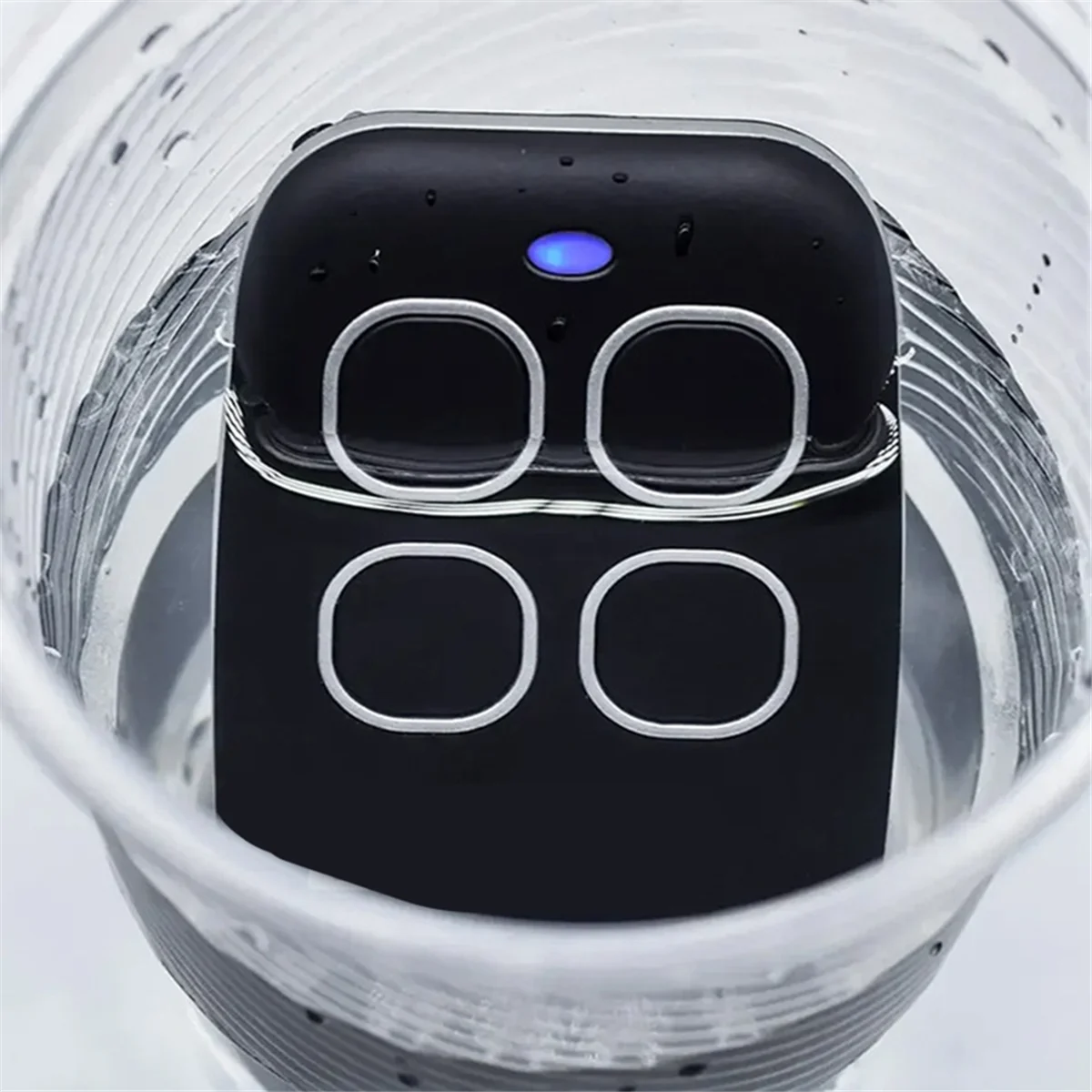 รีโมทคอนโทรลสำหรับโรงรถ250-913MHz เครื่องทำสำเนาสำเนาแบบไร้สายรีโมทคอนโทรลอเนกประสงค์สีเขียว