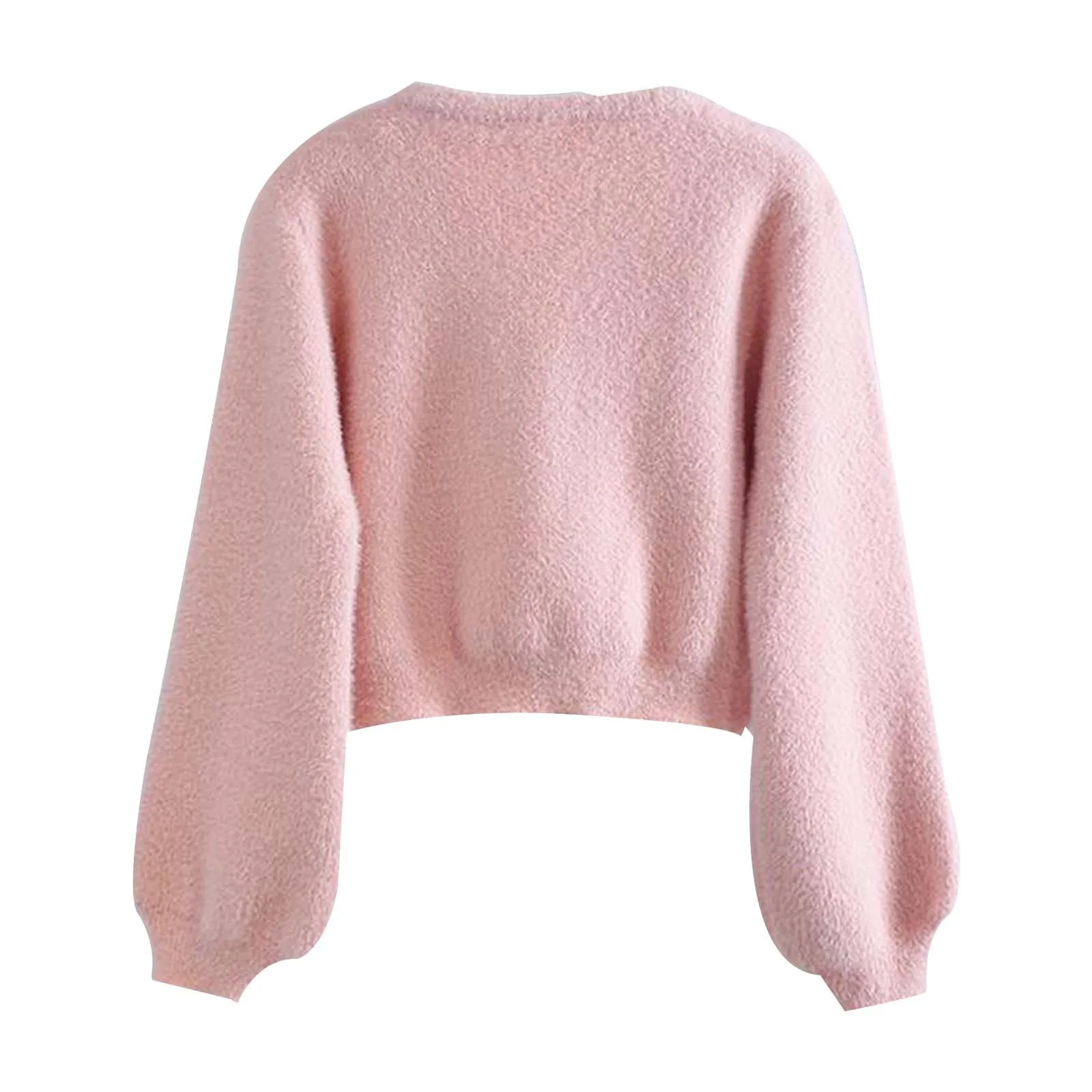 Women's Sweaters Jacket for Women's Autumn Winter 2024 New in Loose Bowknot Knitted Korean Fashion Sweet Pink Cardigan Femme