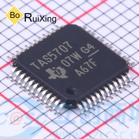 5PCS/LOT TAS5707 TAS5708 TAS5709 TAS5711 TAS5715 TAS5717 TAS5727 QFP48 NEW ORIGINAL Audio chip IN STOCK