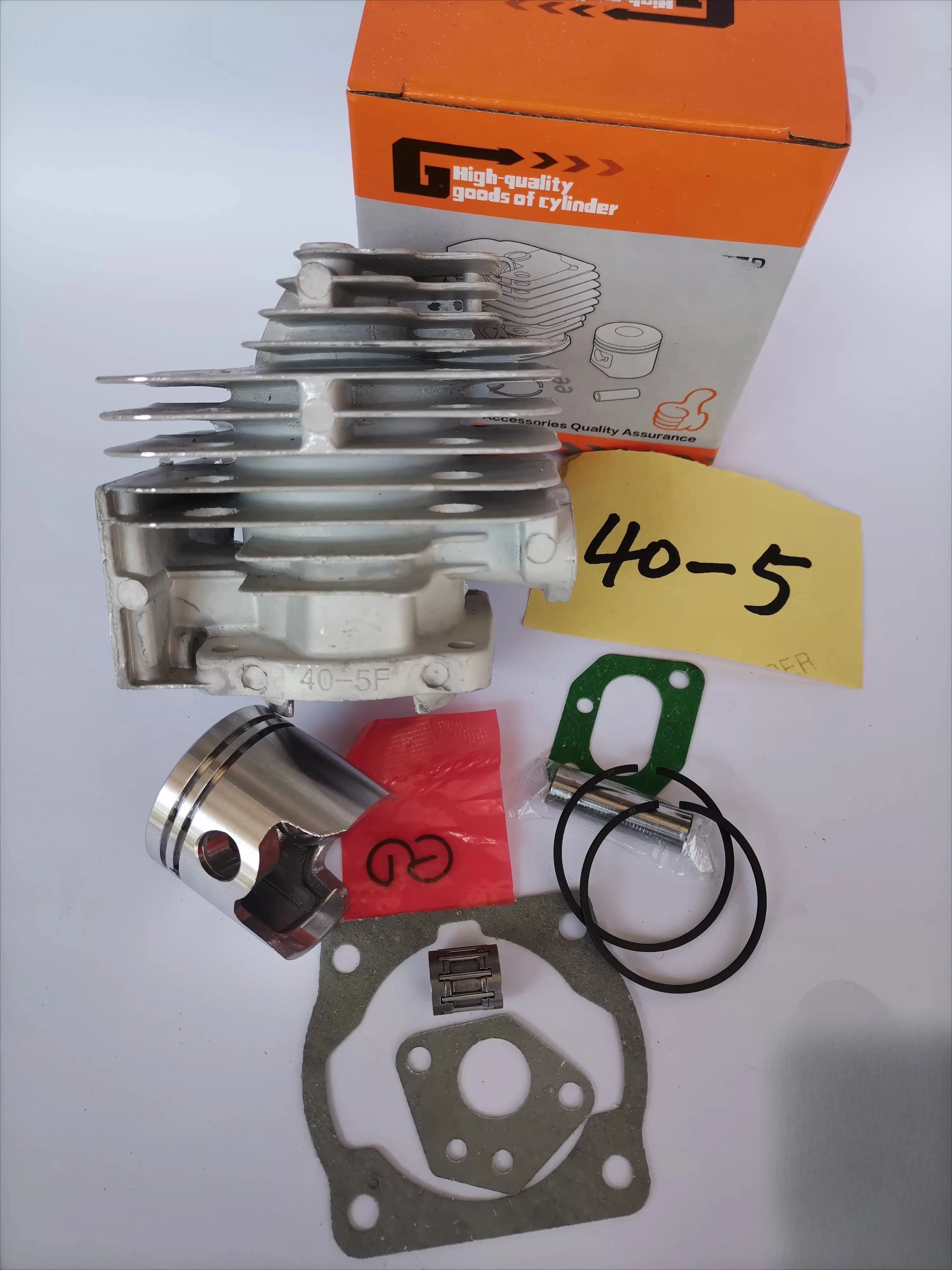 CYLINDER PISTON RING BEARING GASKET ROLLER ASSEMBLY 1E40F-5B CYLINDER KIT 40MM 40F-5 40-5 2 STROKE CUTTER TRIMMER