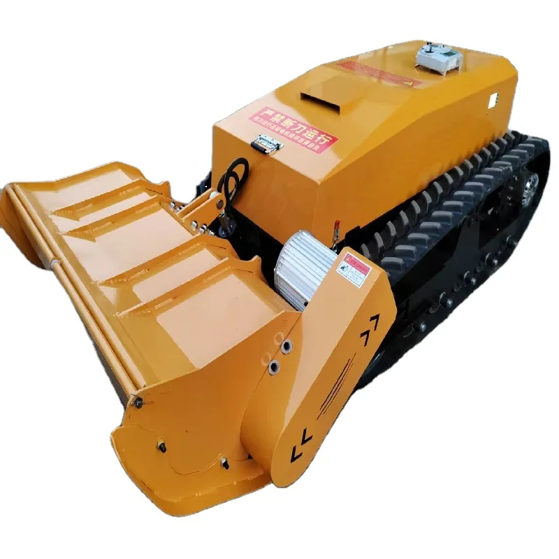 Upgrade electric remote control lawn mower 72v cordless lawn mower lawn trimmer, suitable for large farms
