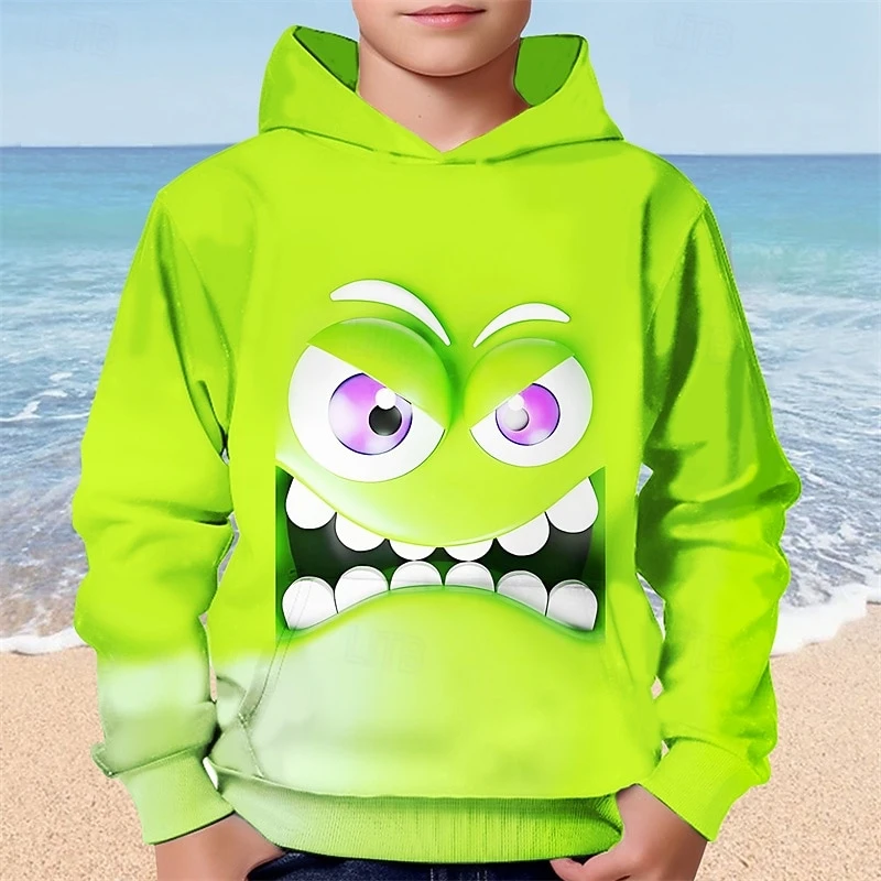 Funny 3D Print Hoodies For Man Spoof Face Prints Sweatshirt Outdoor Leisure Fashion Hip Hop Streetwear Funny Unisex Clothing Top
