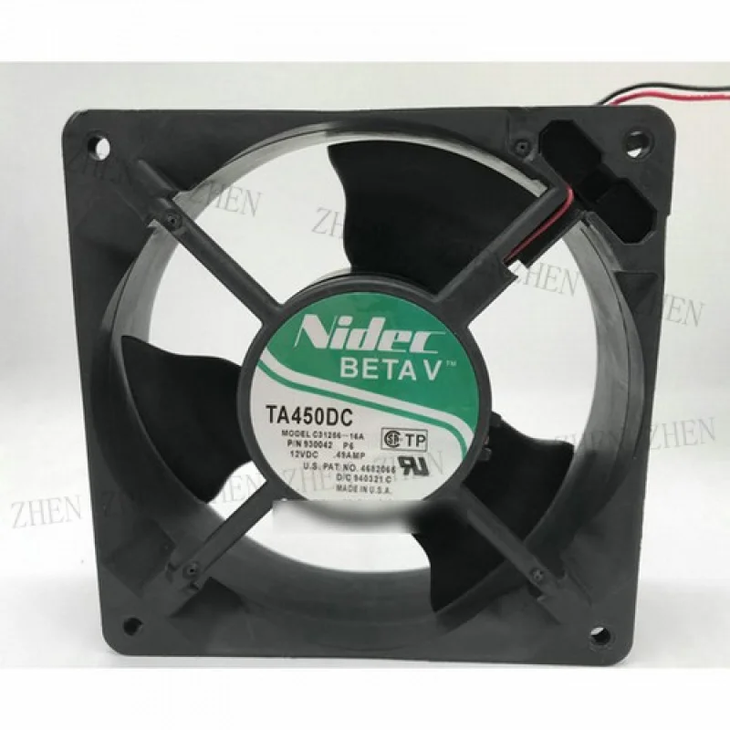 

Y 1 шт. новый для Nidec TA450DC C31256-16A DC 12 В 0,49 А 2-контактный охлаждающий вентилятор # QW.