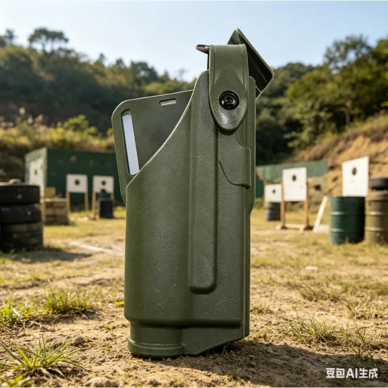 

Tactical Belt Holster Fit G17 G19 Handgun Flashlight Carry Case Suitable X300 Outdoor Hunting Shooting Gear Parts