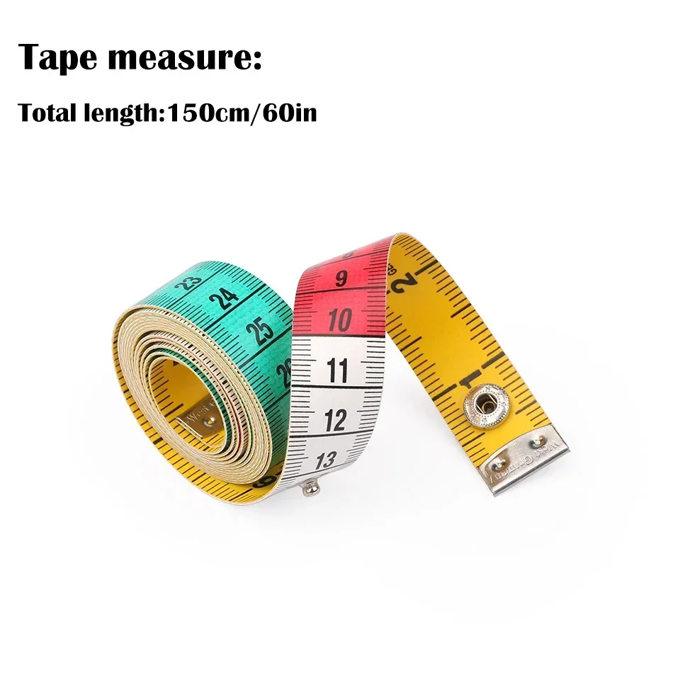 1.5m Mini Fenrry Body Measuring Tape Ruler Sewing Tailor Tape Seamstress Measure Soft Flat Centimeter Tape Measure For Sewing