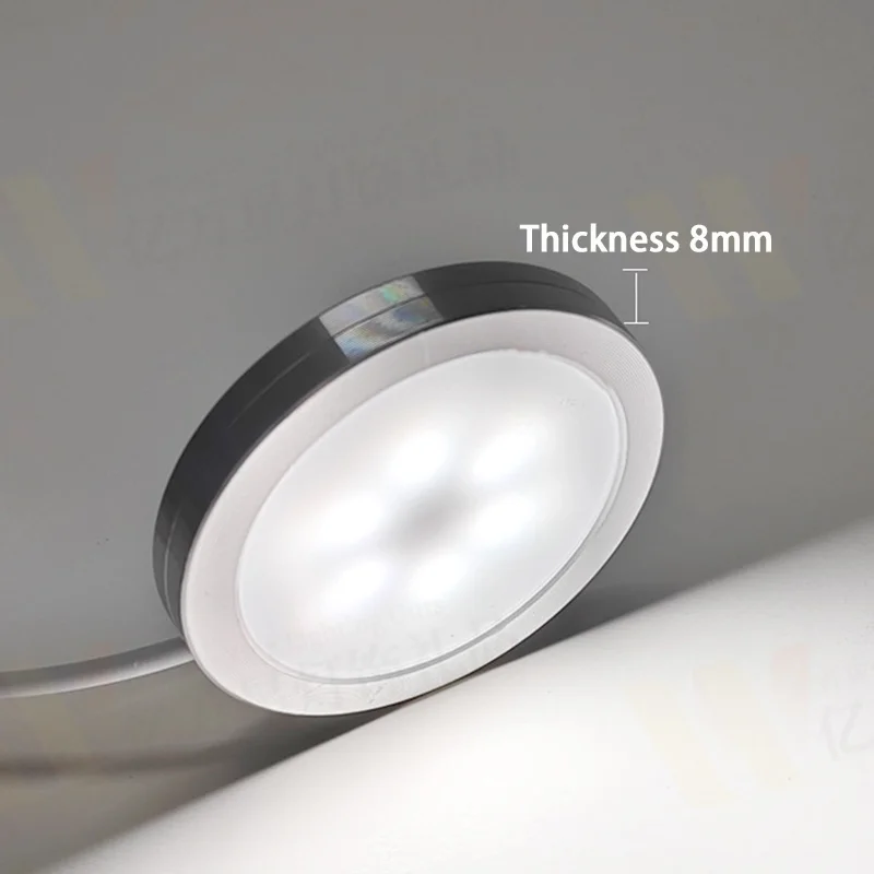 LED Spotlight with Switch 3W LED Lighting Kit for Crafting Nightlight Models Warm White Multicolor Led Light Under Cabinet Light