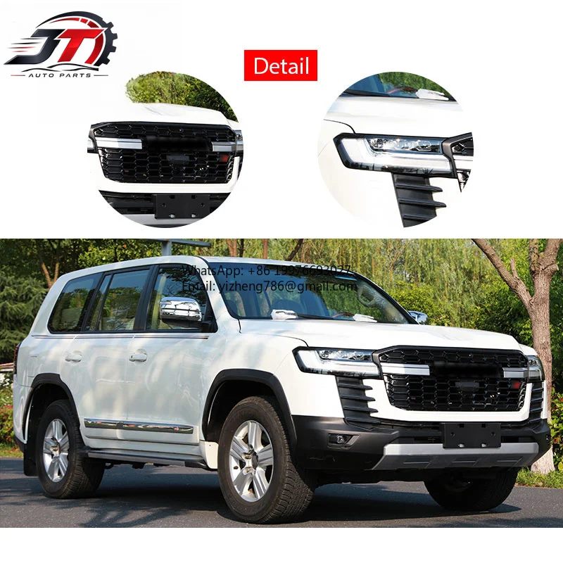 New style 2016-2020 GUGO for Toyota LC200 Bodykit Upgrade to LC300 GR 1:1 MODEL New Front & Rear Bumper Kit