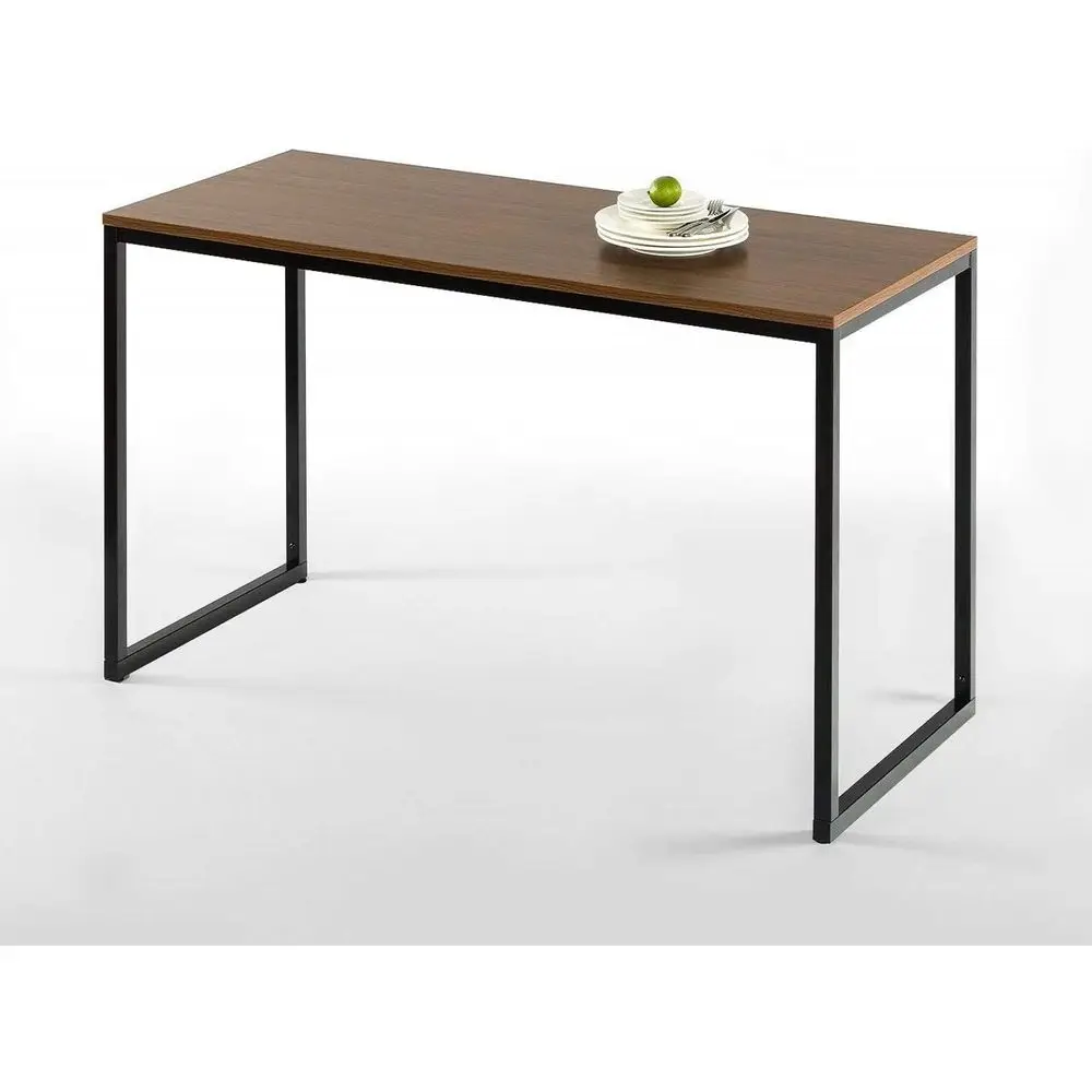 

Jennier 55 Inch WhitDesk, Computer Workstation, Oice Desk, Easy Assembly, Brown