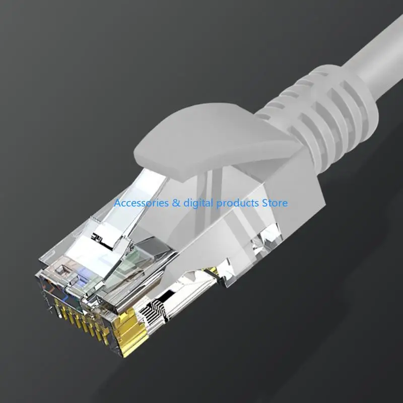 77JD Superconducting CAT6 Ethernet Patches Cable for Stable Internet Access 1000Mbps