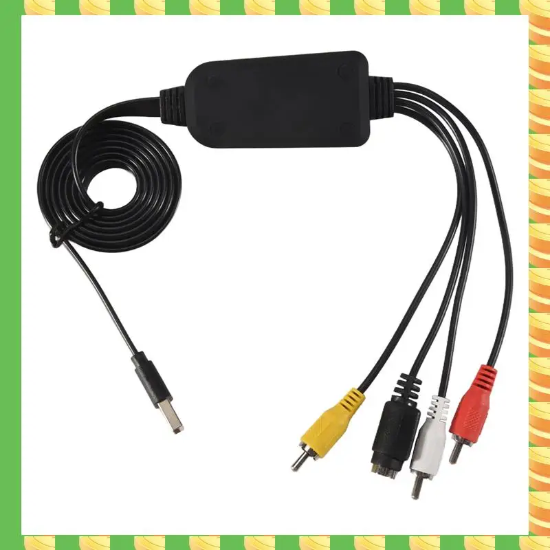 

AB53 USB 2.0 Video Capture Card Single Channel USB Capture Card AV Capture Device Drive-Free Digital Converter