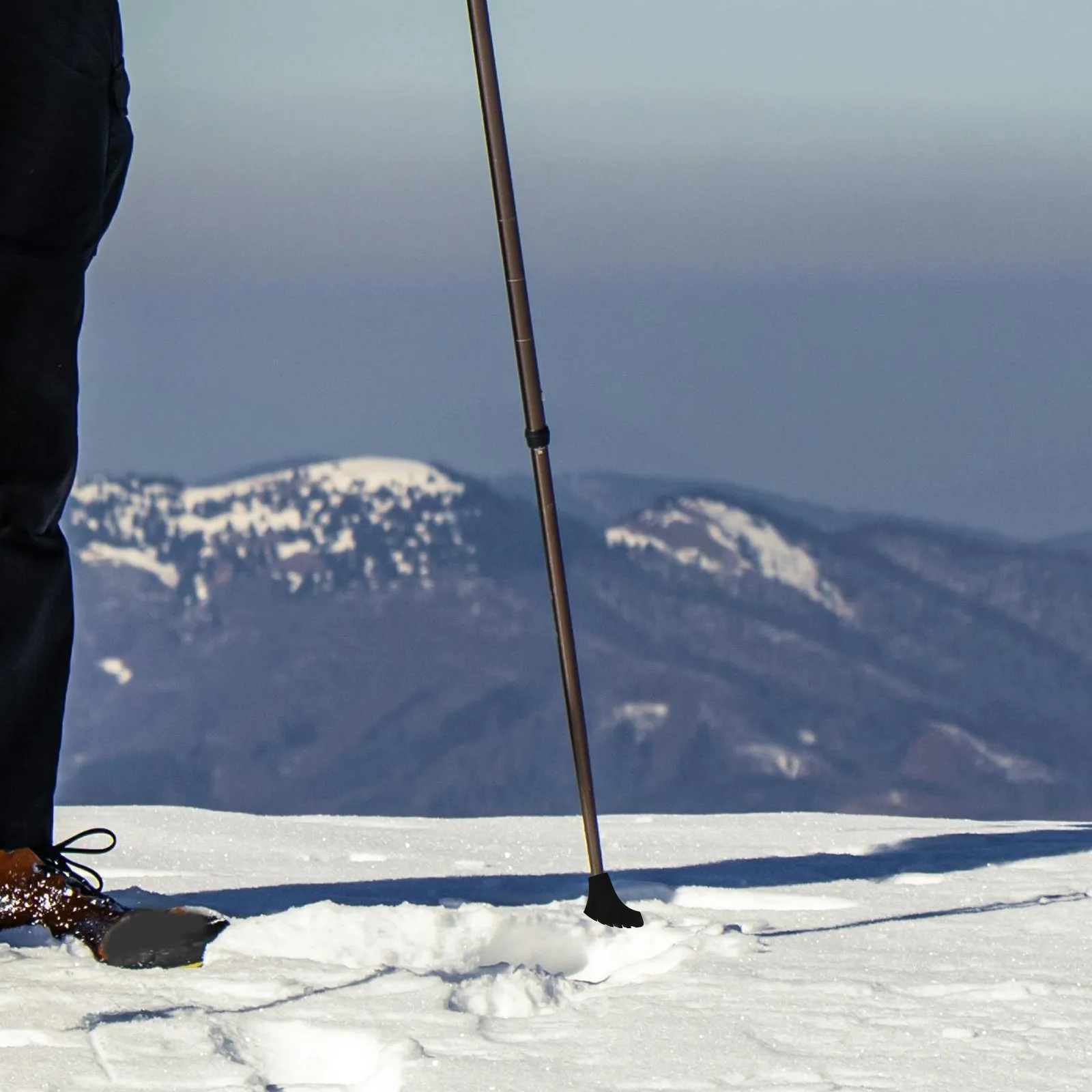 

6Pcs Trekking Pole Mud Tips Protectors Antislip End Caps for Hiking Poles Versatile Compatibility Longlasting Outdoor Use