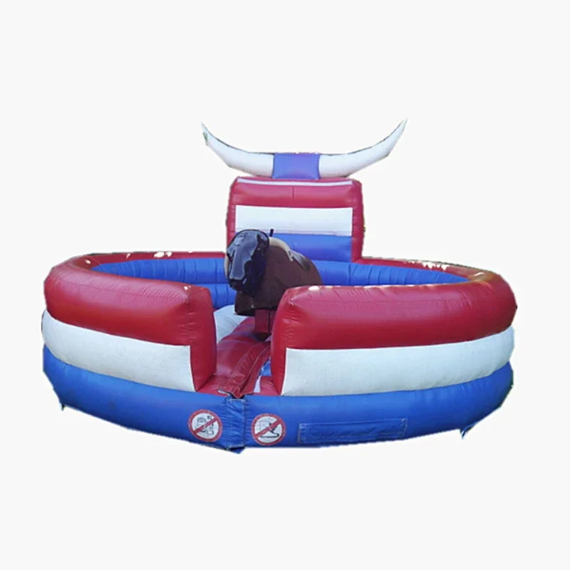 Large Inflatable Sports Games Bouncer Inflatable Rodeo Bull Inflatable Mechanical Bull Ride For Sale