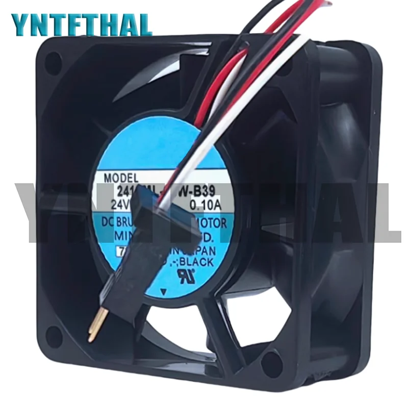 새로운 2410ML-05W-B39 DC24V 0.10A 3선 냉각 팬
