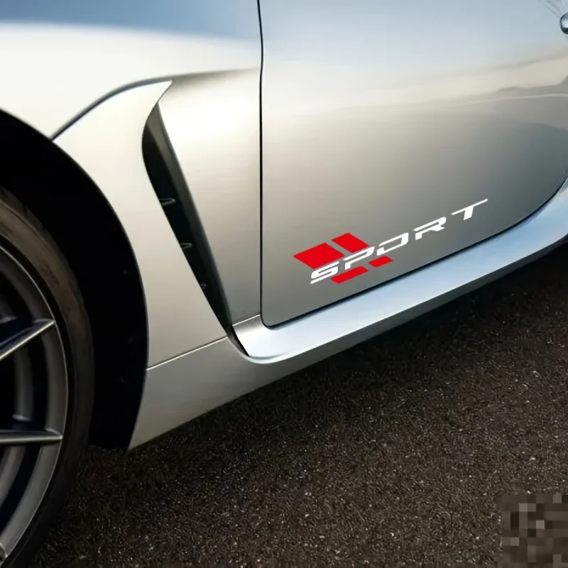 

2PCS/Set Sport Style Waterproof Vinyl Stickers Car Body Fender Motorcycle Helmet Decor Decals