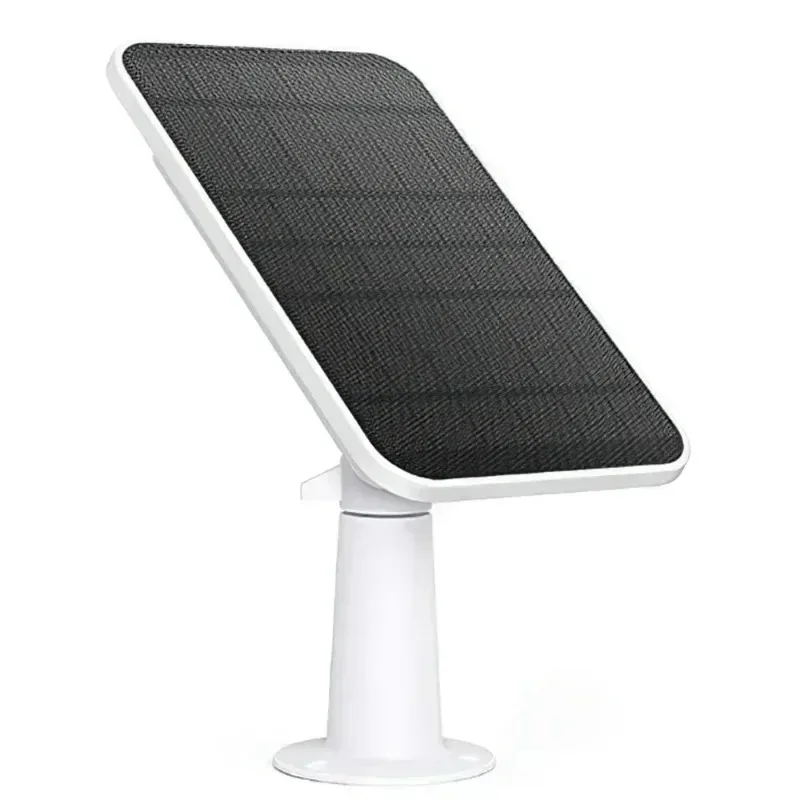 Weather Resistant 4W Solar Panel Rotatable Bracket Wall Mount Set with 9.8ft Cable for Eufycam Wireless Camera