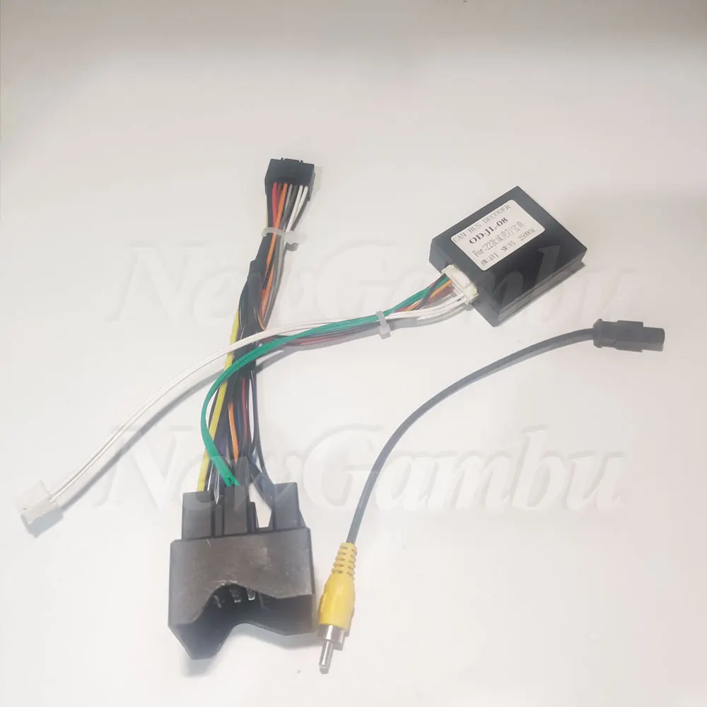 16PIN Car Wiring Harness Android For JMC BAODIAN YUHU 7 2022 high-end CANBUS CABLE