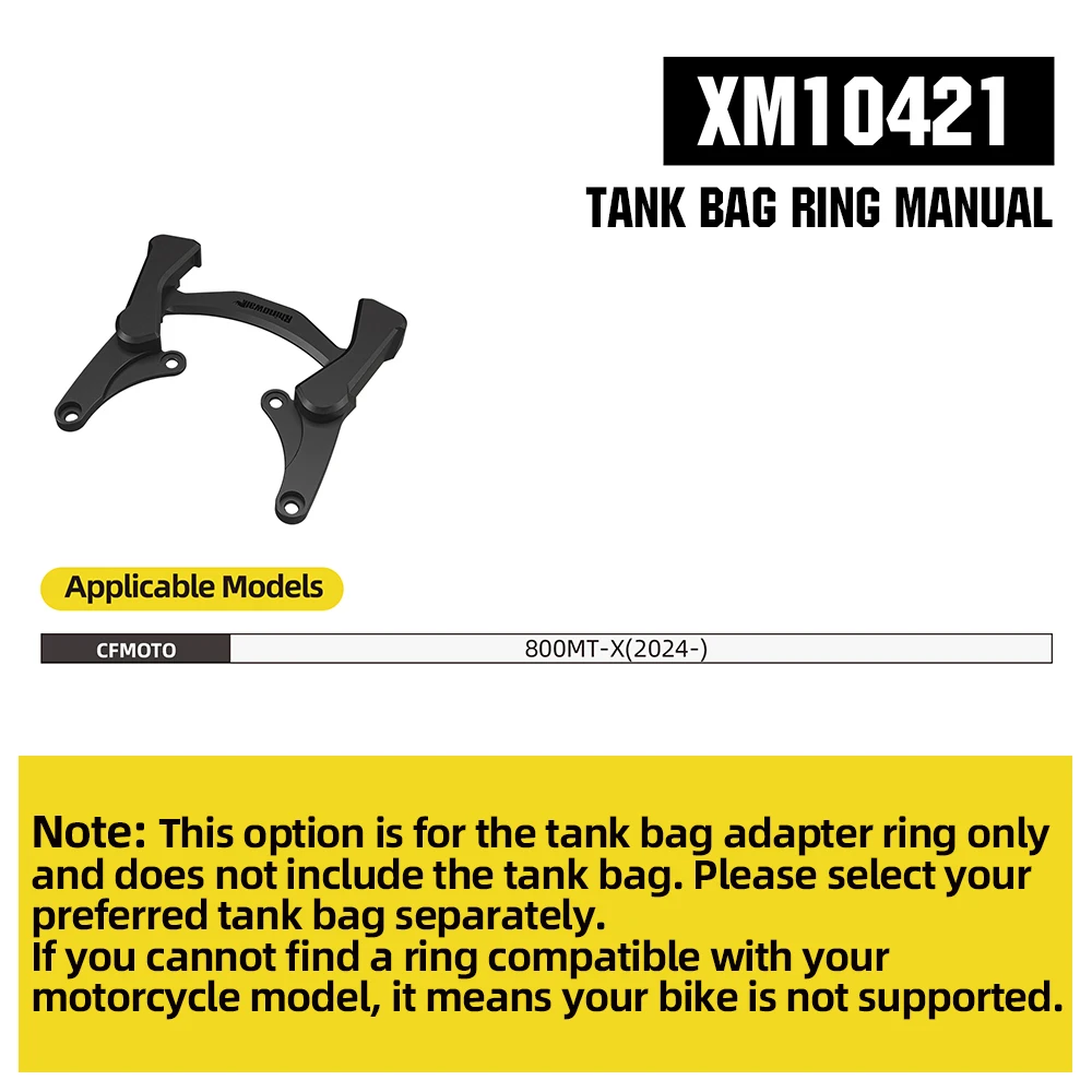 Rhinowalk Motorfiets Magneet Tanktas 6.5L Waterdicht Snel Ontkoppelbaar Anti-diefstal Tas Met Regenhoes Voor BMW SUZUKI KTM CFMOTO