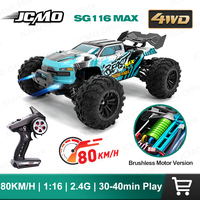 ZLL SG116 MAX RC Car Brushless 4WD RC Car 80KM/H Professional Racing Car 2.4G High Speed Off-Road Drift Cars Remote Control Toys