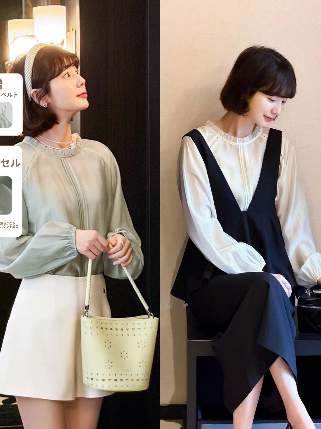 

Spring Tea Fog New 2026 Women's round Neck Top in Beige Color Casual Style Polyester Fiber Long Sleeve Skin-friendly Breathable