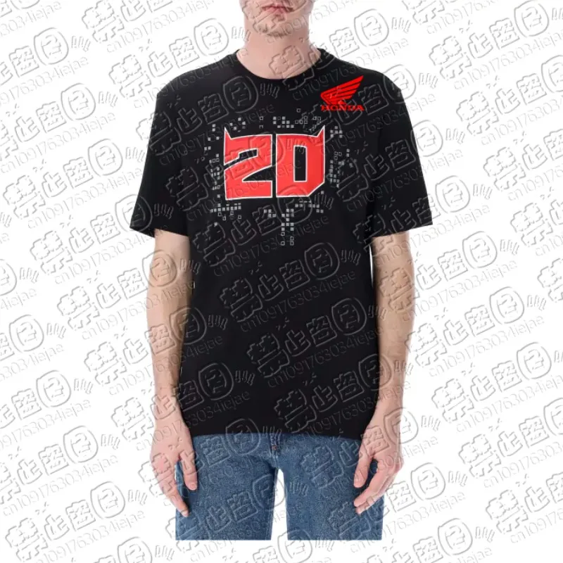 

Honda Men's Motorcycle Racing T-Shirt, Breathable Quick-Drying Short-Sleeve, Comfortable Cycling Sportswear