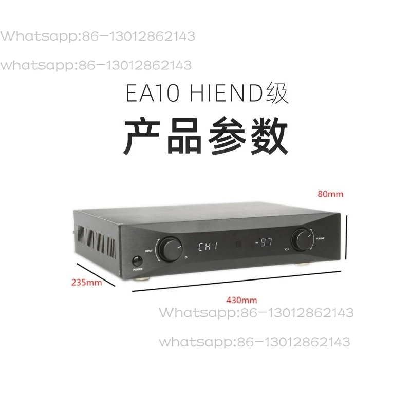 

Предусилитель Deluxe класса EA10, высококачественный аудио предусилитель с дистанционным управлением