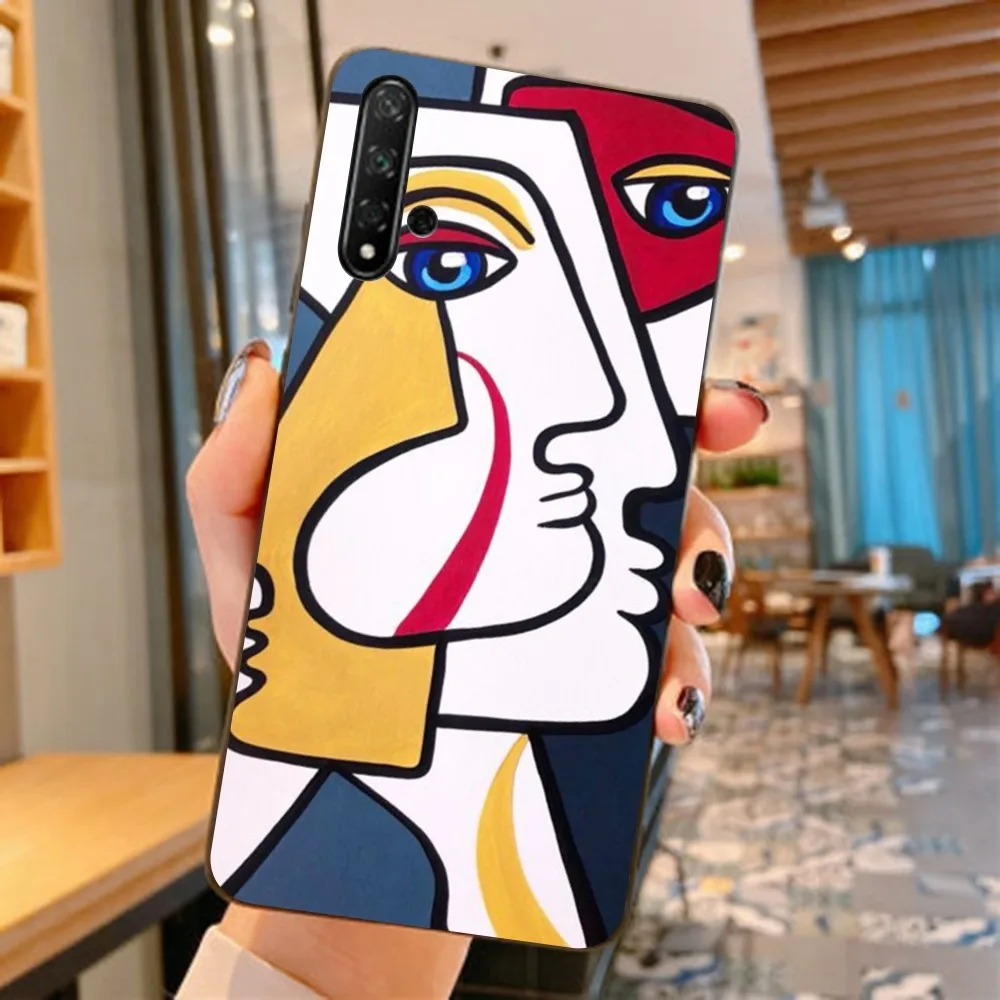 Picasso Abstract Art Painting Phone Case For Huawei Mate 10 20 30 40 50 lite pro Nova 3 3i 5 6 SE 7 pro 7SE