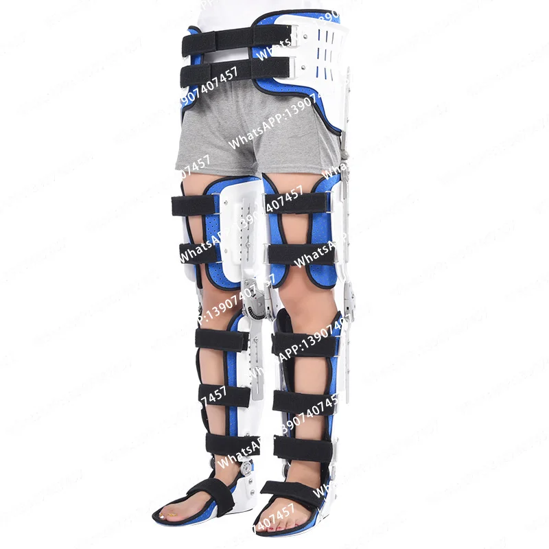 Rehabilitation Joint Fixation Bracket Knee Hip Ankle Foot Support Orthopedic Walking Boot Brace For Injury Recovery
