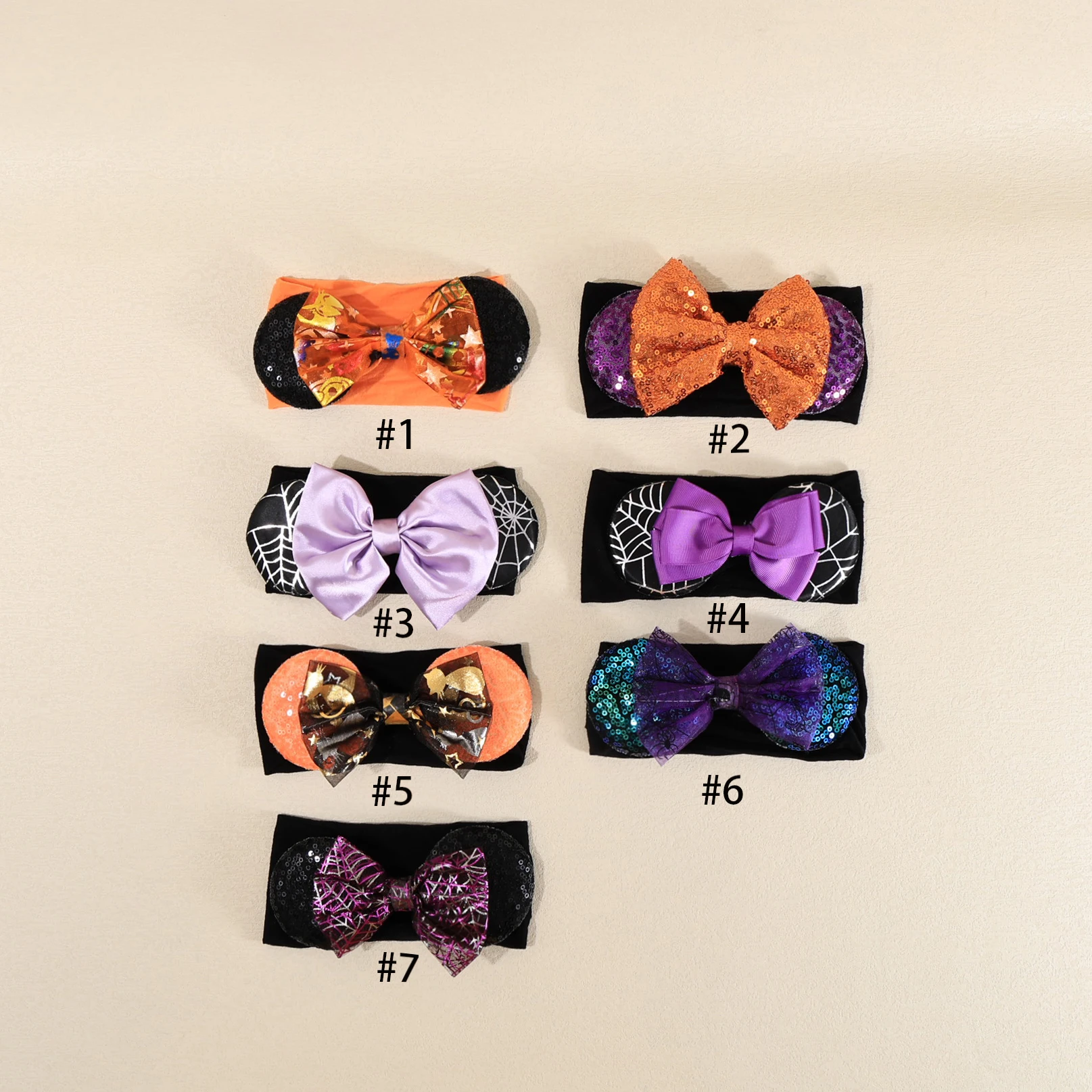 عصابات رأس للفتيات الصغيرات للهالوين، عصابة رأس على شكل آذان الماوس لحديثي الولادة والأطفال، أغطية رأس للحفلات الكرتونية، إكسسوارات للشعر بنفسك