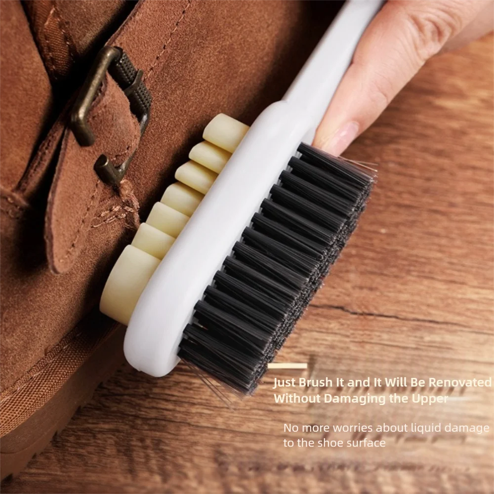 High Quality Double Sided Cleaning Brush Multi-functional Convenient Shoes Brush Long Handle Washing Brush Cleaning Tool