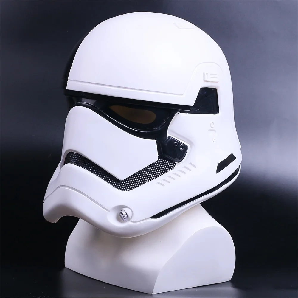Cosplay Stormtrooper cascos máscaras PVC duro el despertar de la fuerza Stormtrooper máscara de lujo hombre adulto fiesta de Halloween