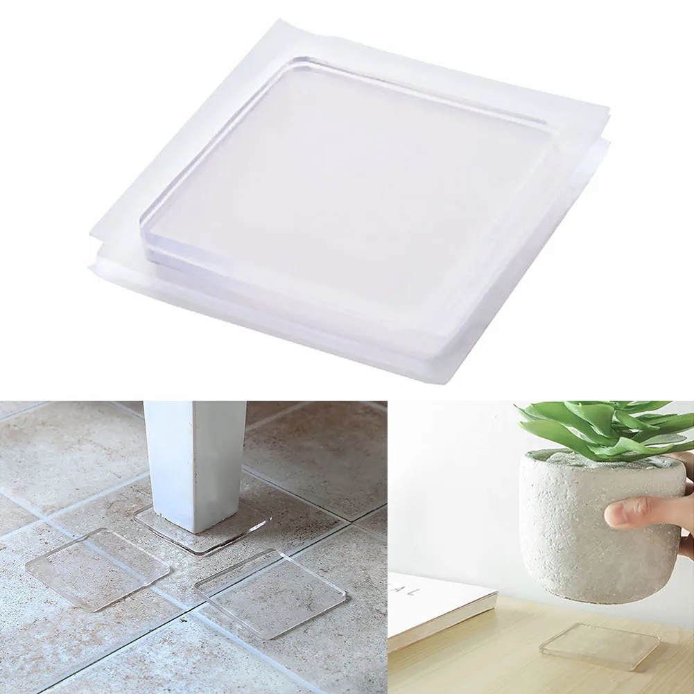 4PCS/Set Washing Machine Silicone Pad Portable Anti Vibration Non-Slip Mat