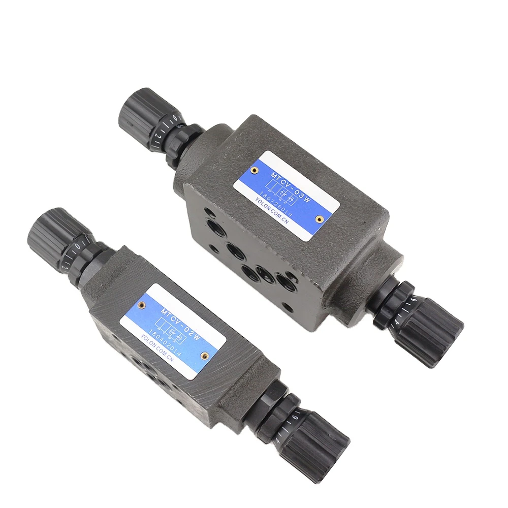 MTCV-02W MTCV-03W  MTCV-04W MPCV-02W MPCV-03W  MPCV-04W Superimposed hydraulic control check lock valve and  throttle valve