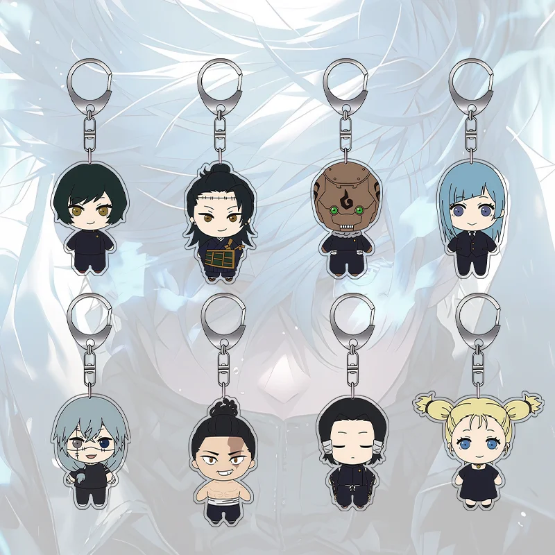 

6Cm Acrylic Keychain for Jjk Momo Nishimiya Anime Cartoons Backpack Decoration Pendant Cute Anime Merchandise Fan Gift