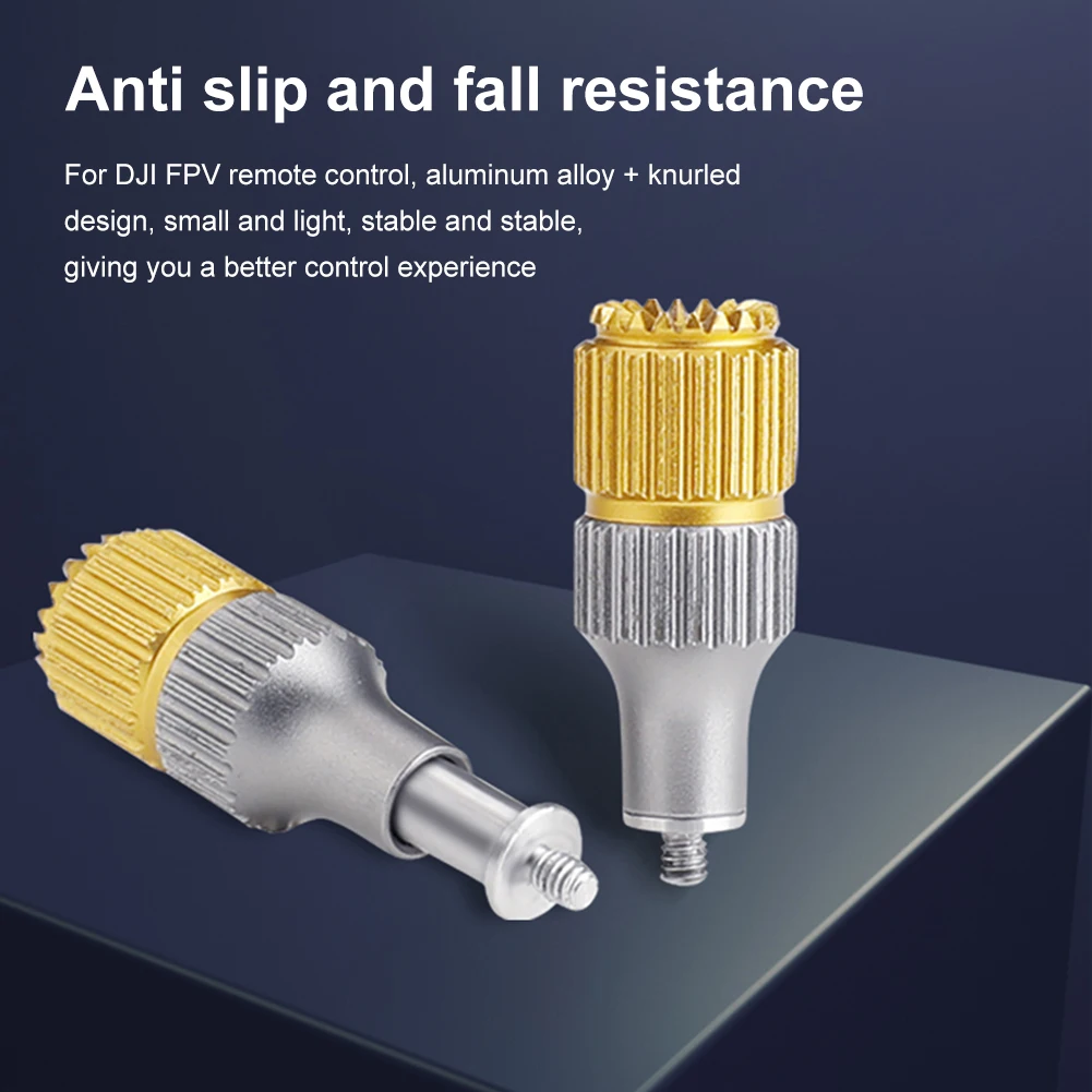 

Detachable Remote Controller Extended Joystick Aluminum Alloy Rocker Telescopic Adjustment for DJI FPV Remote Control