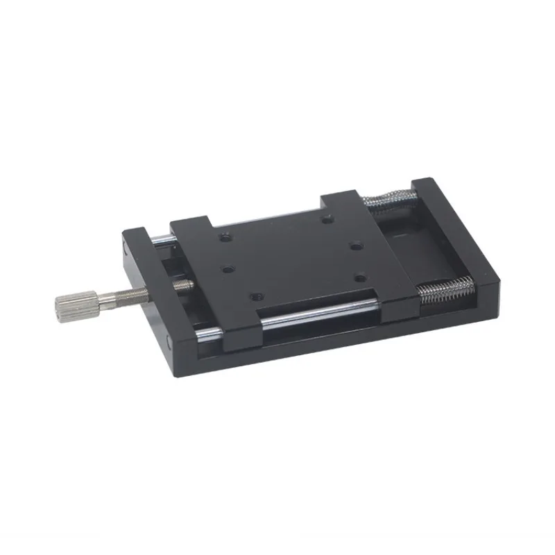 

X-axis easy adjustment component slide table Press screw type Standard precision manual slide table